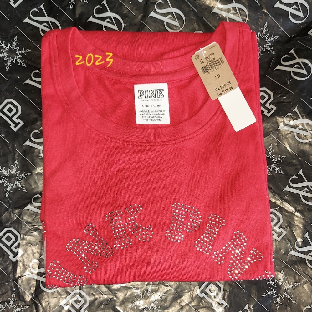 PINK Perfect T-shirt size XL NWT - Picture 6 of 12